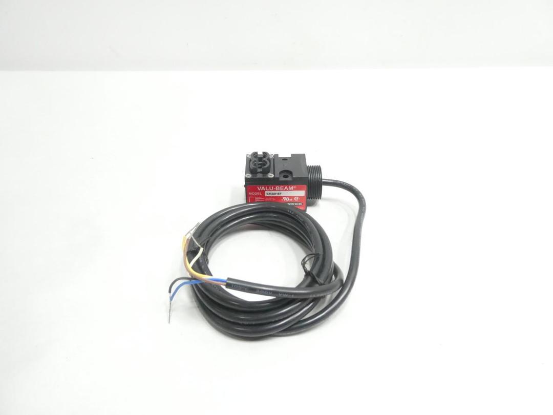 BANNER SMA915F PHOTOELECTRIC SENSOR 90-130V-AC 30V-DC