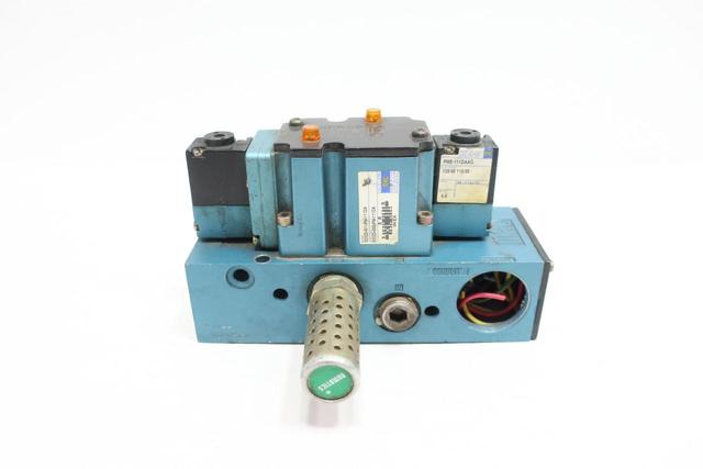 NUMATICS 6333D-611-PM-111DA PNEUMATIC SOLENOID VALVE 120V-AC 150PSI