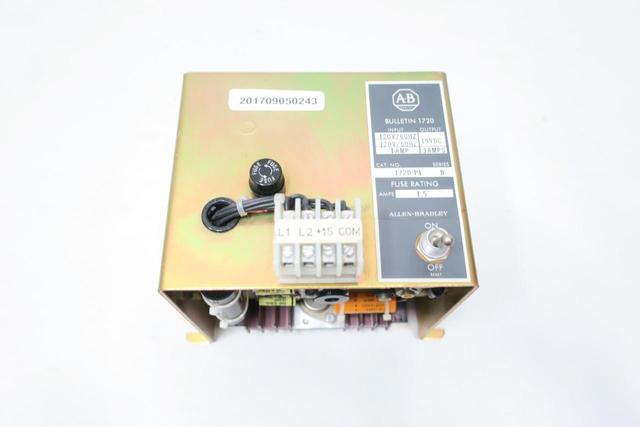 ALLEN BRADLEY 1720-P1 POWER SUPPLY MODULE SER B