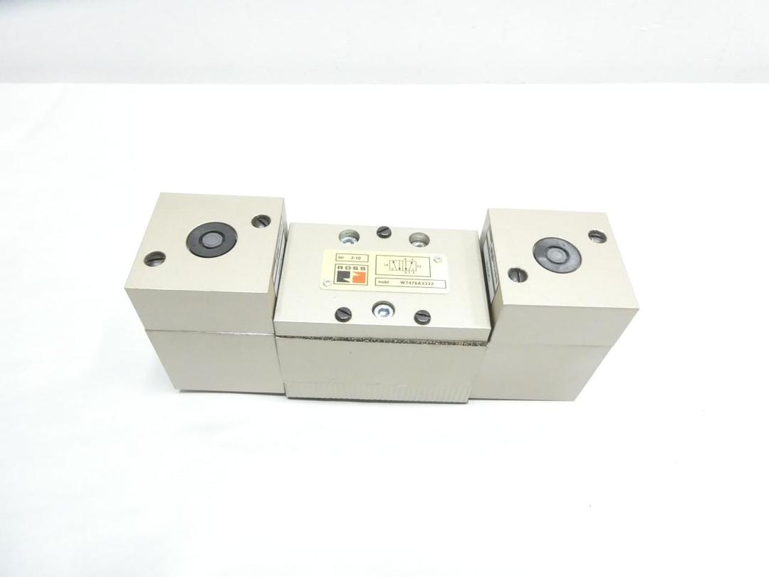 ROSS W7476A3332 PNEUMATIC SOLENOID VALVE 24V-DC 2-10BAR