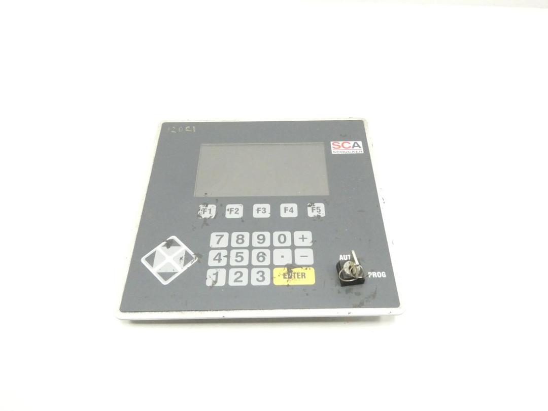 SCA SCHUCKER 90160.005006 OPERATOR INTERFACE PANEL