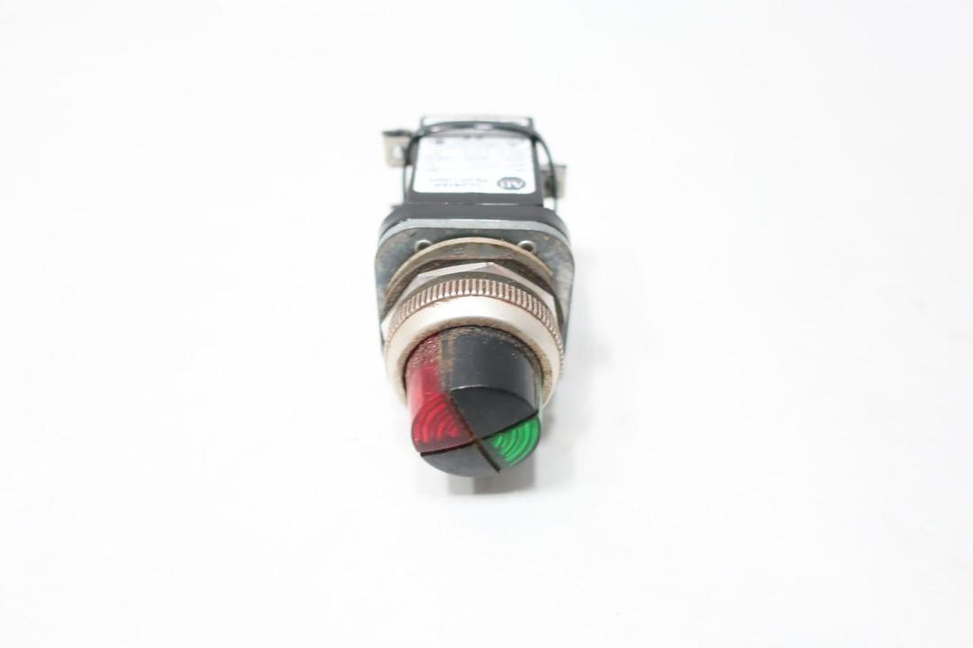 ALLEN BRADLEY 800T-PC216 RED/GREEN CLUSTER PILOT LIGHT 120V-AC