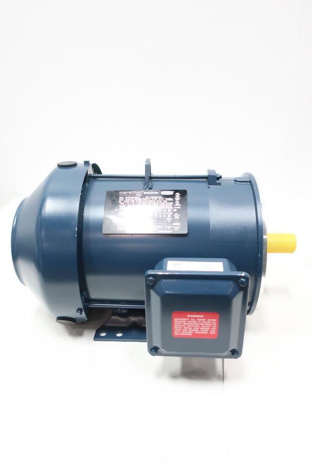 LEESON MARATHON GT1213A GLOBETROTTER MOTOR 184TC 3PH 5HP 1755RPM 230/460V-AC