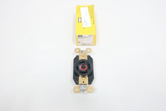 HUBBELL HBL2760 TWIST-LOCK RECEPTACLE 4P 3W 30A AMP 277/480V-AC