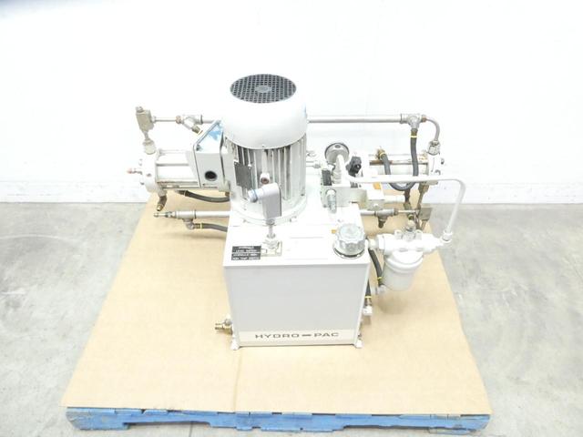 HYDRO-PAC C7.5-05-200/300LX HYDRAULIC PUMP COMPRESSOR 460V-AC 5HP 7500PSI