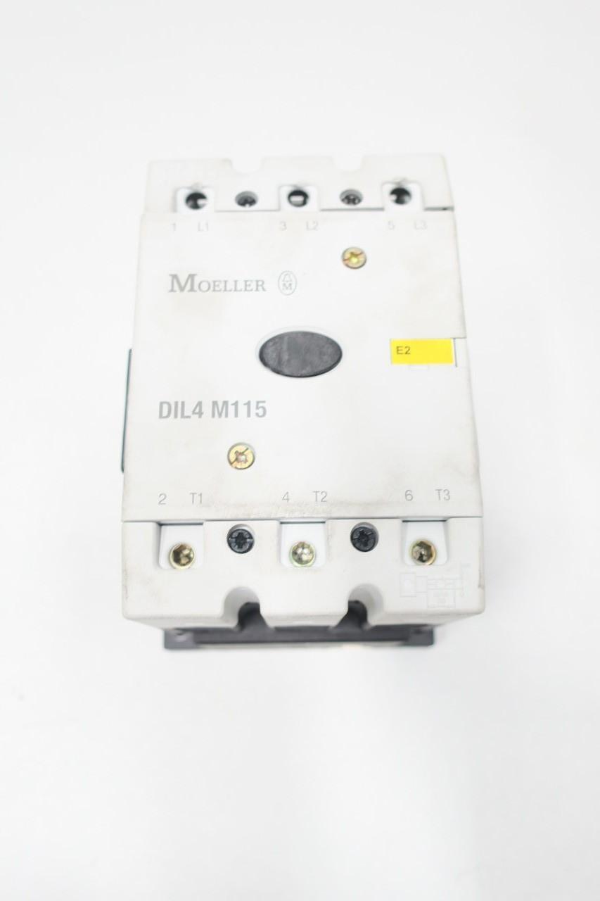 MOELLER DIL4M115 AC CONTACTOR 120V-AC 100HP