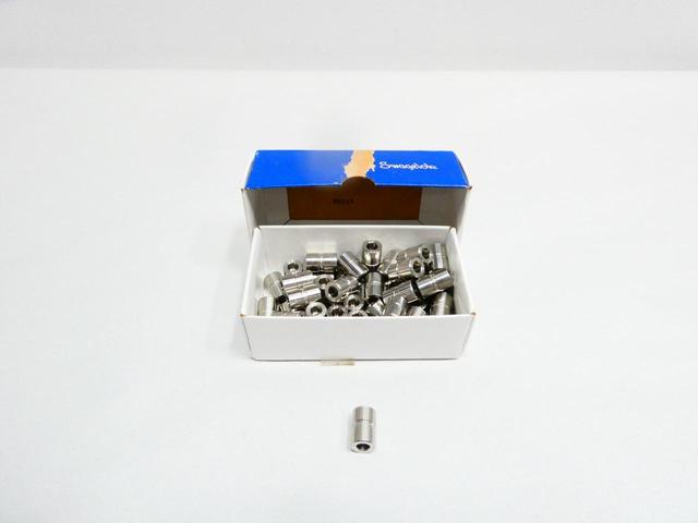 BOX OF 50 SWAGELOK SS-4-TSW-6 STAINLESS SOCKET WELD UNION 1/4IN