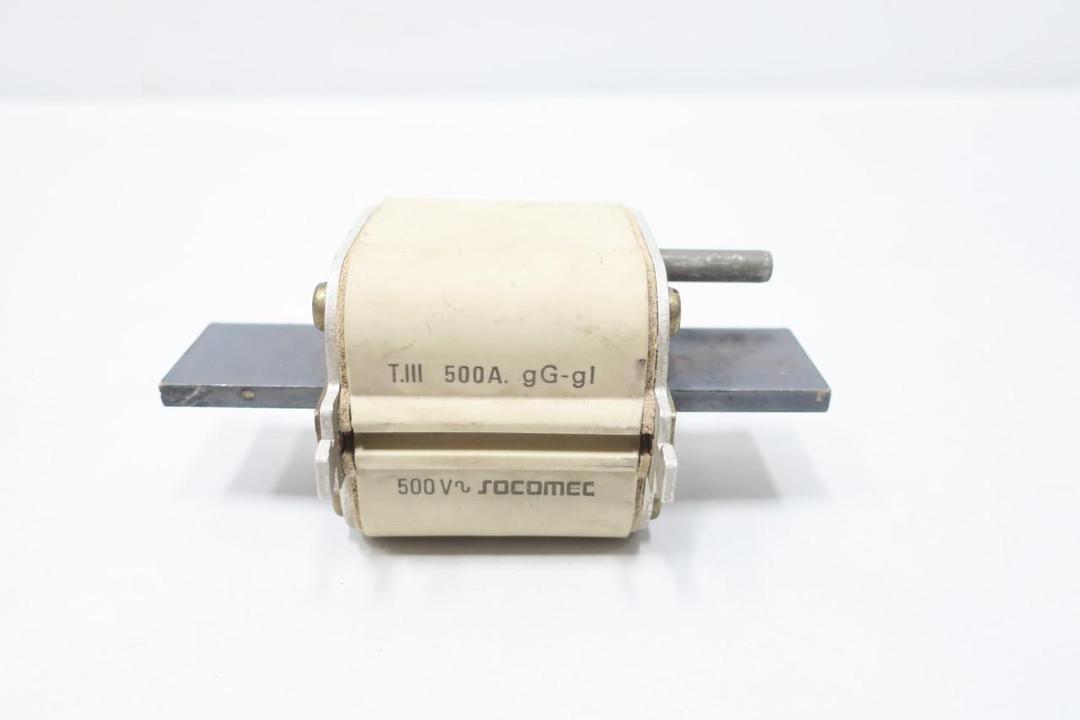 SOCOMEC T.III 500A GG-GI BLADE FUSE 500A AMP 500V-AC
