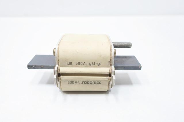 SOCOMEC T.III 500A GG-GI BLADE FUSE 500A AMP 500V-AC