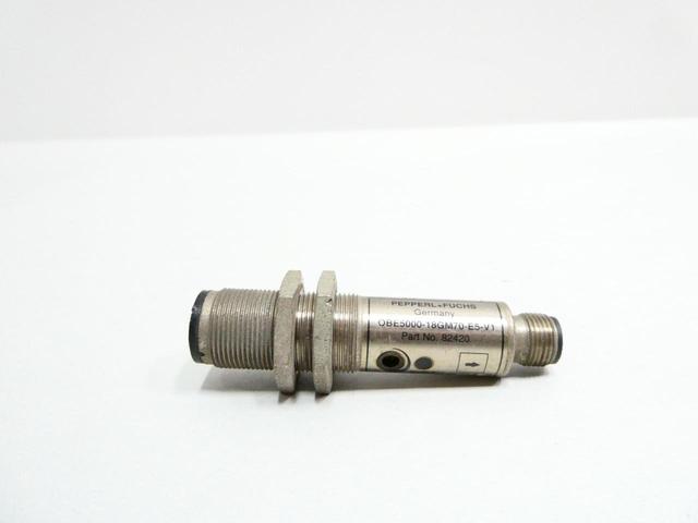 PEPPERL FUCHS OBE5000-18GM70-E5-V1 82420 LIGHT BEAM SWITCH 10-30V-DC