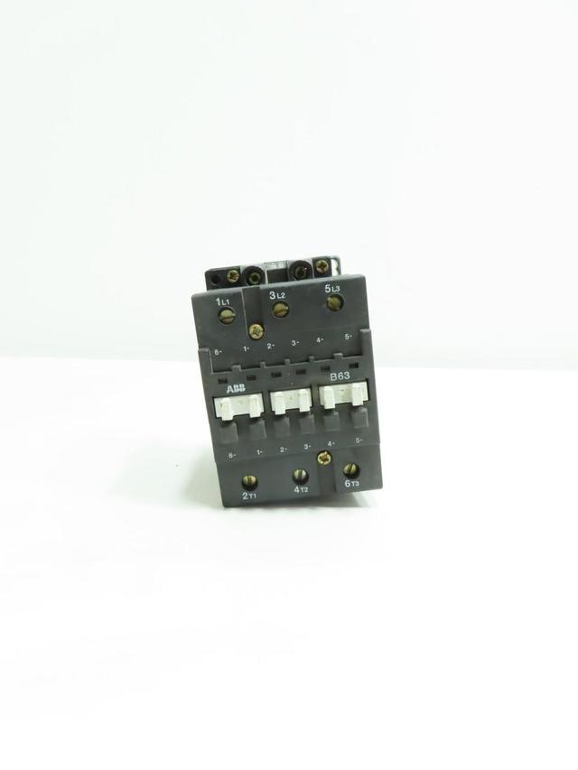 ABB B63C AC CONTACTOR 120V-AC 85A AMP 60HP