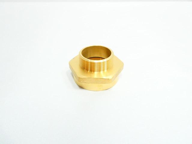 DIXON FM25F20T FEMALE TO MALE HEX NIPPLE BRASS 2-2-1/2IN