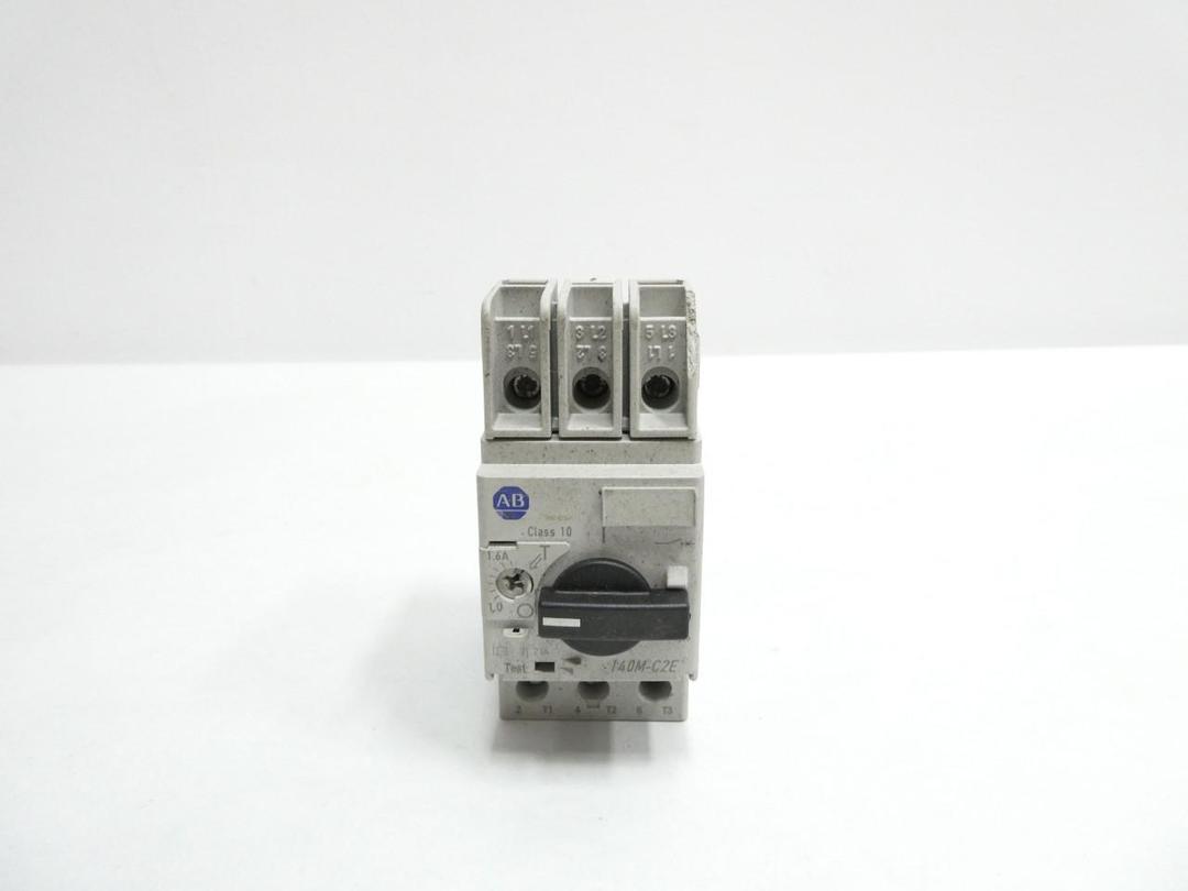 ALLEN BRADLEY 140M-C2E-B16 MANUAL STARTER 1-1.6A AMP 1HP