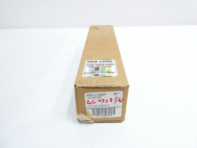COOPER BUSSMANN KRP-C-1200SP LOW-PEAK TIME-DELAY FUSE L 1200A 600V-AC
