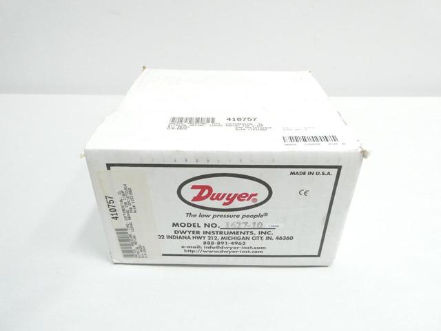 DWYER 1627-10 DIFFERENTIAL PRESSURE SWITCH