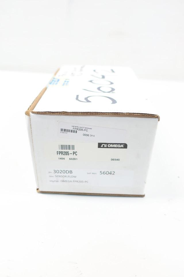 OMEGA FPR205-PC FLOW TRANSMITTER 1/2IN NPT 1.5-15GPM 200PSI 5-24V-DC
