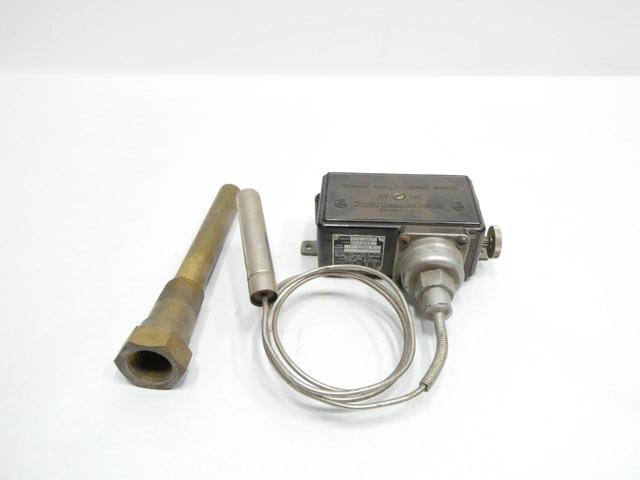 DETROIT CONTROLS X-23637 TEMPERATURE SWITCH 70-180F 115/230/440/550V-AC