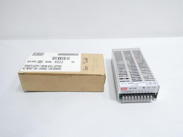 MEAN WELL QP-100F POWER SUPPLY 100-240V-AC 1A AMP 24V-DC