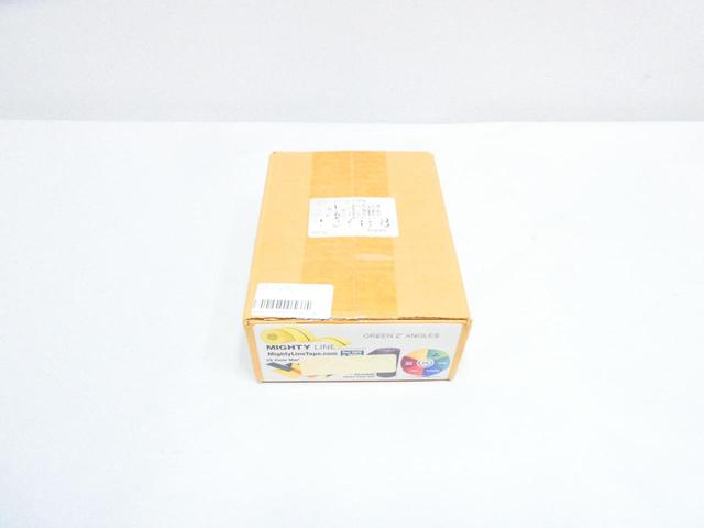 PACK OF 100 MIGHTY LINE 3YTF8 GREEN TAPE 2IN ANGLES
