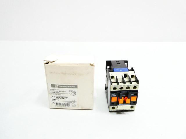 TELEMECANIQUE CA2DC22F7 CONTROL RELAY 110V-AC