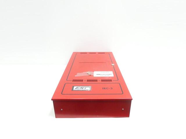 EST EDWARDS IRC-3 63217-2621 FIRE ALARM CABINET CONTROL PANEL SIGA-MAB