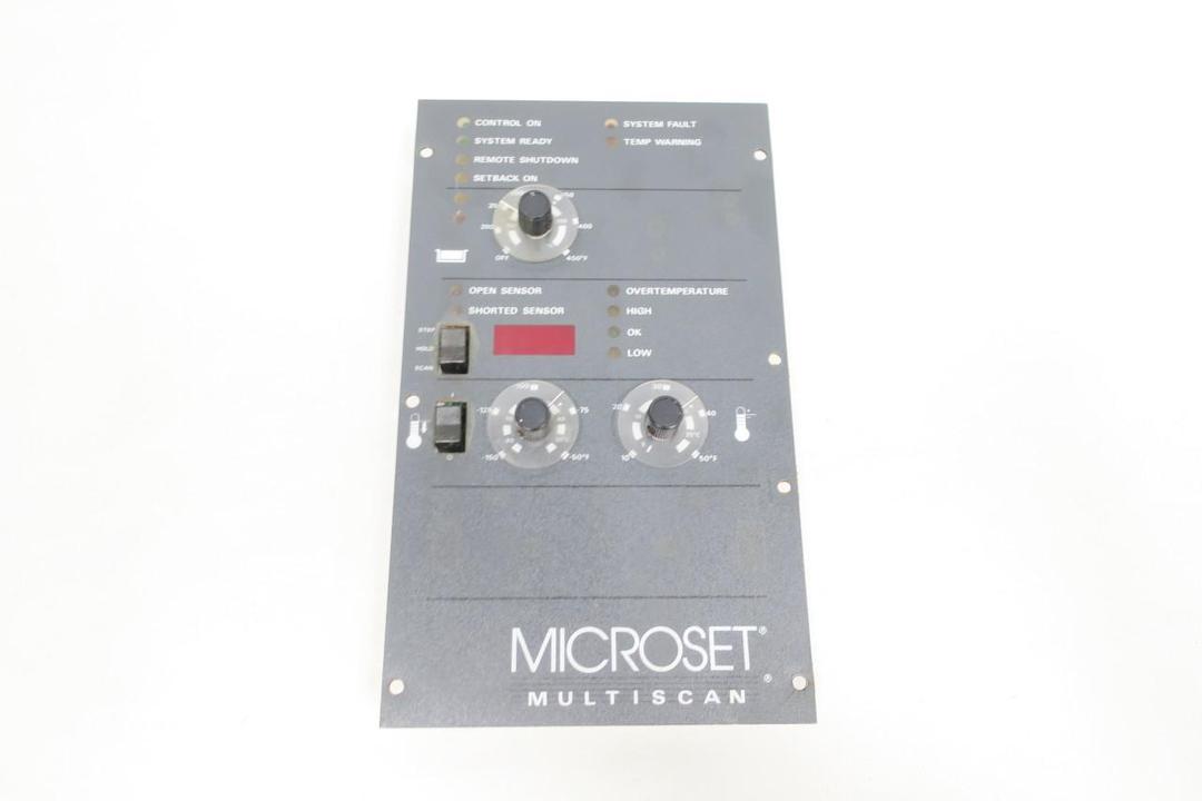 NORDSON 104988D MICROSET MULTISCAN CONTROL PANEL