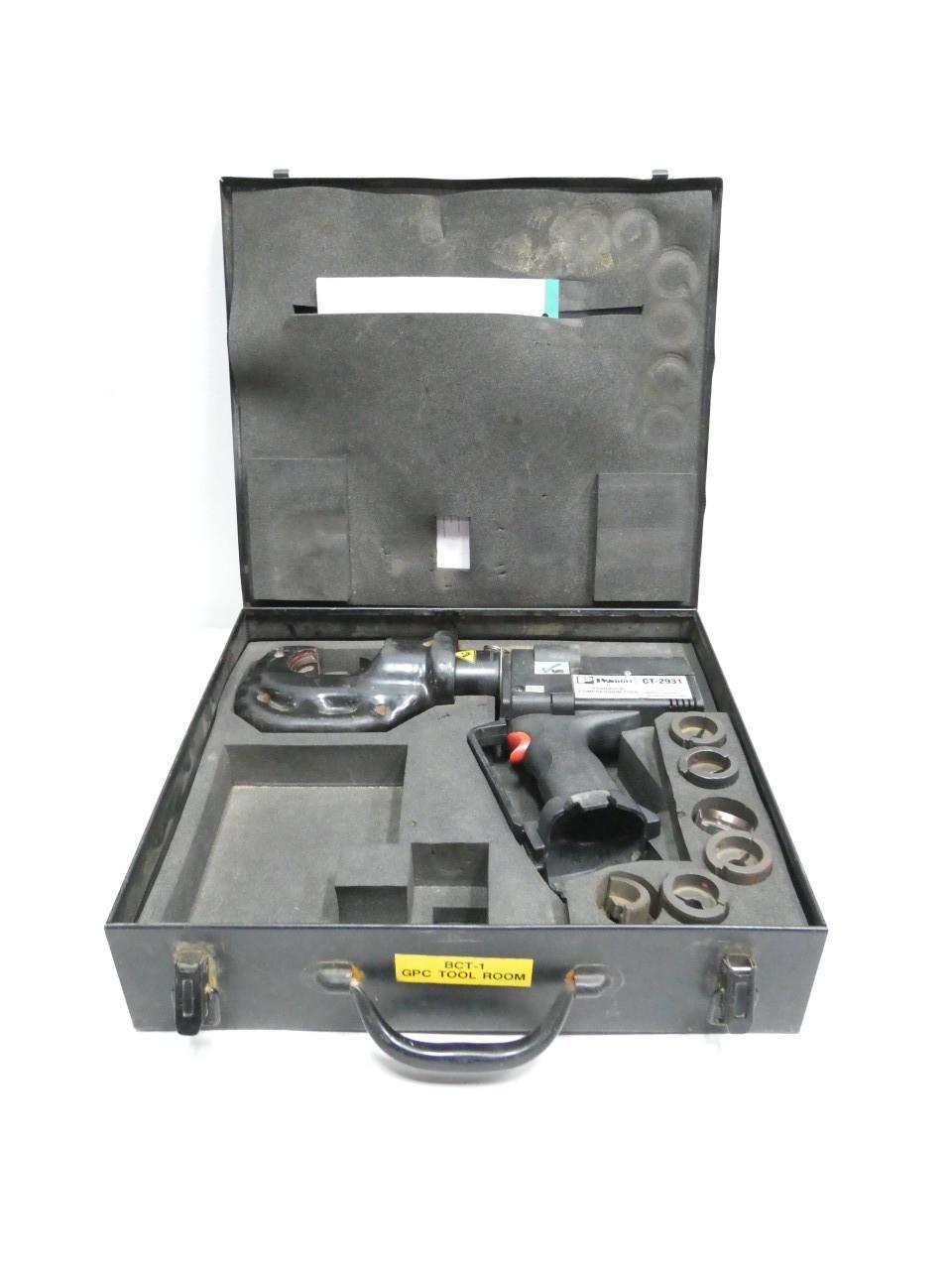 PANDUIT CT-2931 12 TON HYDRAULIC DIE CRIMP TOOL