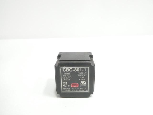 ALTRA CBC-801-1 POWER SUPPLY 115V-AC 1.25A AMP 90V-DC