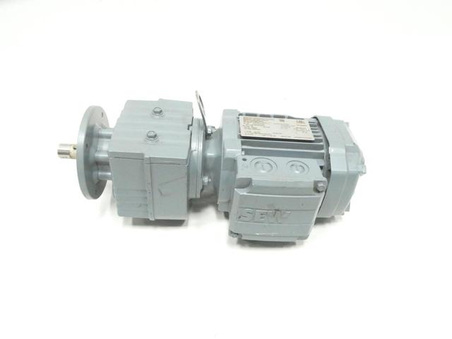 SEW EURODRIVE RF17 DR2S63M4 GEARMOTOR 99RPM 3PH 0.25KW 230/460V-AC