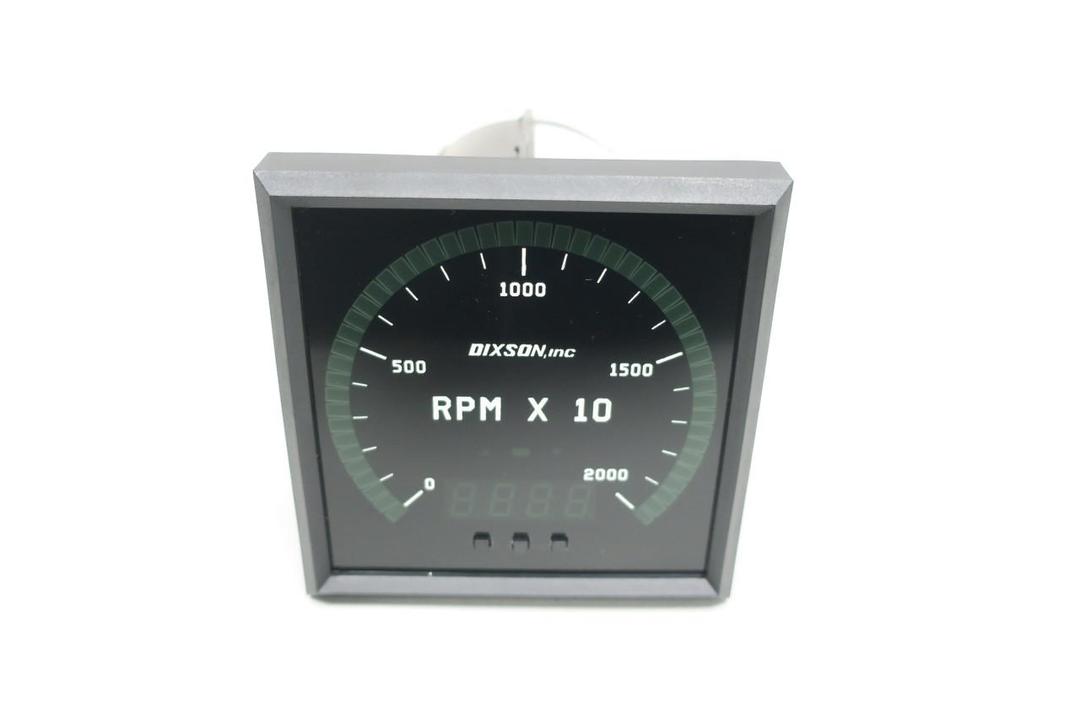 AMETEK DIXSON BW051P BWVGGXXXY4MDLXBX88323 PANEL METER 0-2000RPM X 10