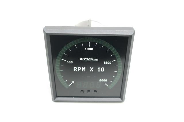 AMETEK DIXSON BW051P BWVGGXXXY4MDLXBX88323 PANEL METER 0-2000RPM X 10