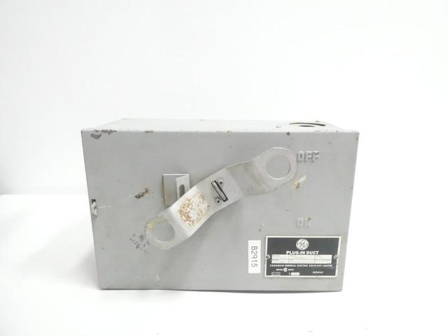 GENERAL ELECTRIC GE LBS2531B FUSIBLE DISCONNECT SWITCH 3P 60A AMP 575V-AC