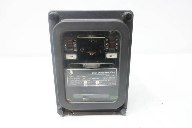 GENERAL ELECTRIC GE 12IAC53B805A TIME OVERCURRENT RELAY 10-80A