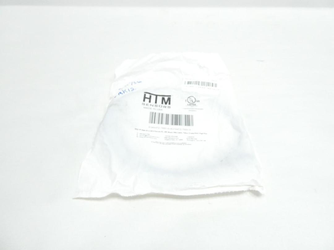 HTM R-MS4TZ-T660.6+R-FA4TZ-T660.6 M12 4P MALE ST TO M12 FEMALE RT CABLE 0.6M