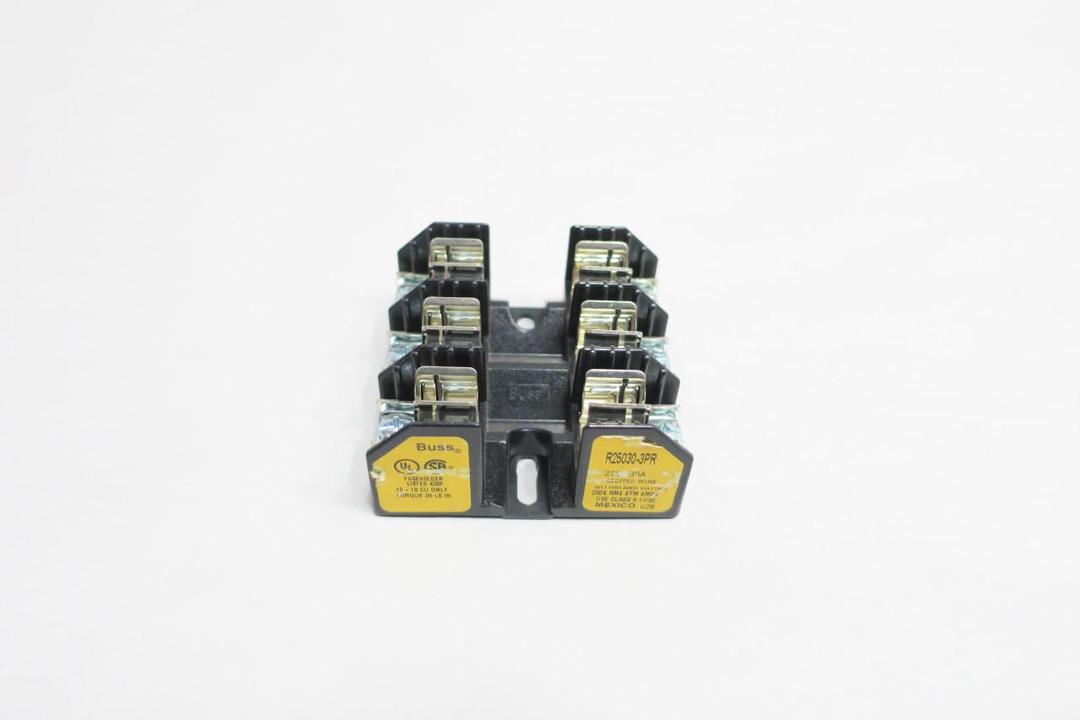 COOPER BUSSMANN R25030-3PR FUSE HOLDER 3P 30A AMP 250V-AC