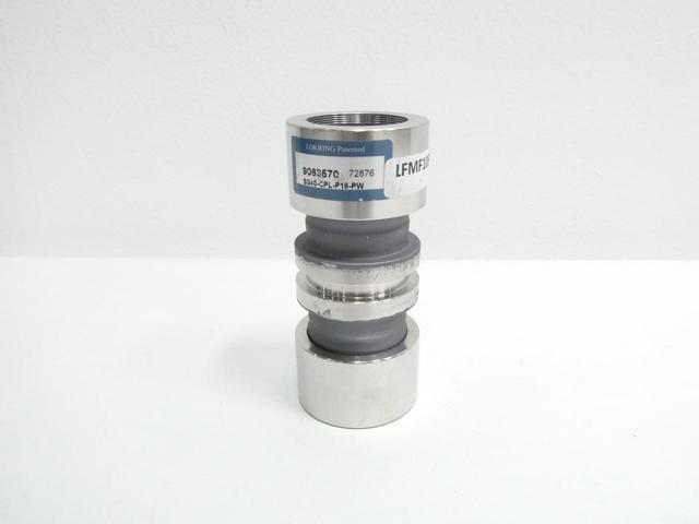 LOKRING SS40-CPL-P16-PW STAINLESS PIPE COUPLING 1IN