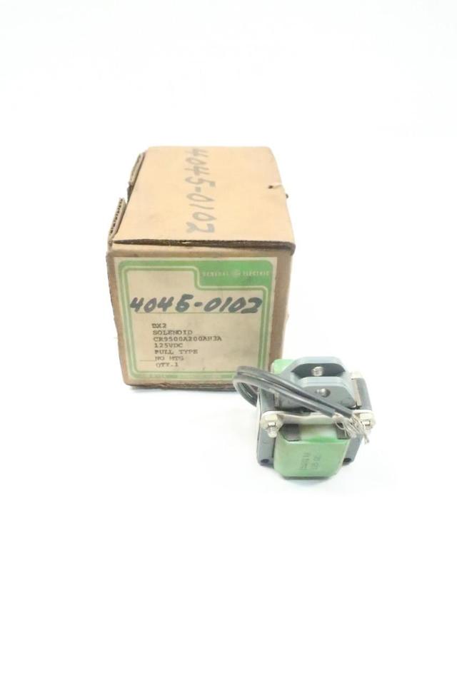 GENERAL ELECTRIC GE CR9500A200AH3A SOLENOID 125V-DC