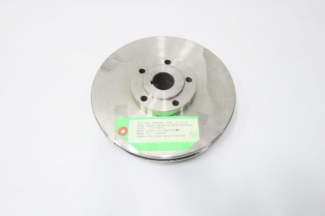 HYDRO 0000373196 STAINLESS 5-VANE IMPELLER 9IN OD 1-1/4IN BORE
