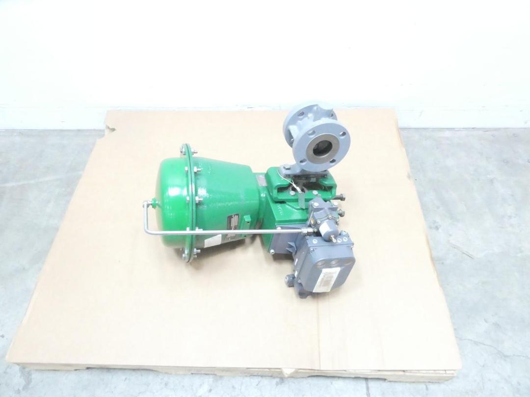 FISHER V150 2052 DVC6200 SIZE 2 PNEUMATIC STEEL FLANGED CONTROL VALVE 2IN 150