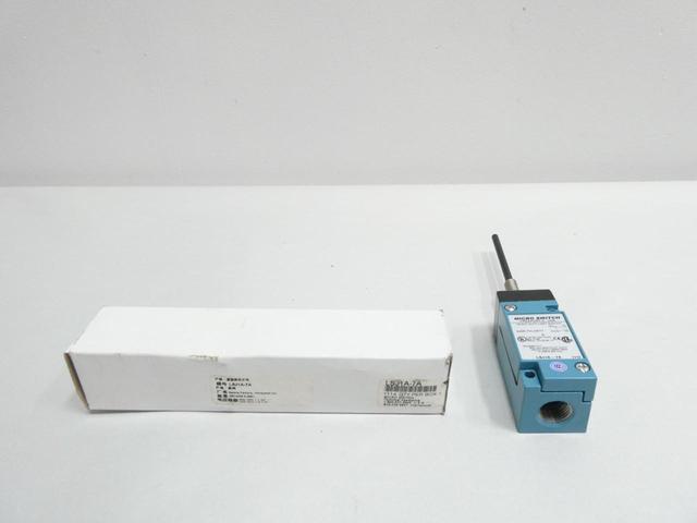 Honeywell GLCC01B-D1 Interruttore Di Limite SPDT - Testa A Pulsante, 16A A 240VAC/250VDC, Connessione A Vite, Per Automazione Industriale E Controllo Macchine