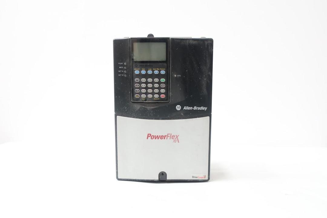 ALLEN BRADLEY 20AD011A0AYNANC0 POWERFLEX 70 DRIVE 528VAC 0-400HZ 0-460VAC 7.5HP