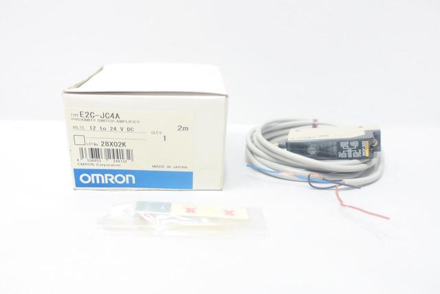 OMRON E2C-JC4A PROXIMITY SWITCH AMPLIFIER 12-24V-DC