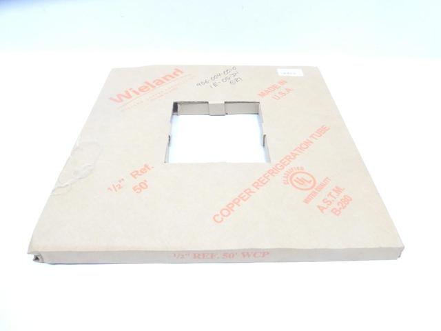 WIELAND COPPER REFRIGERATION TUBING COIL 50FT 1/2IN