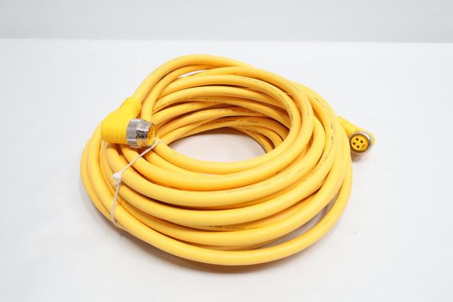 TURCK WSM WKM 46-17M CONNECTOR CABLE 4-PIN 17M