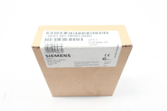 SIEMENS 6ES7 321-7BH01-0AB0 SIMATIC DIGITAL INPUT MODULE