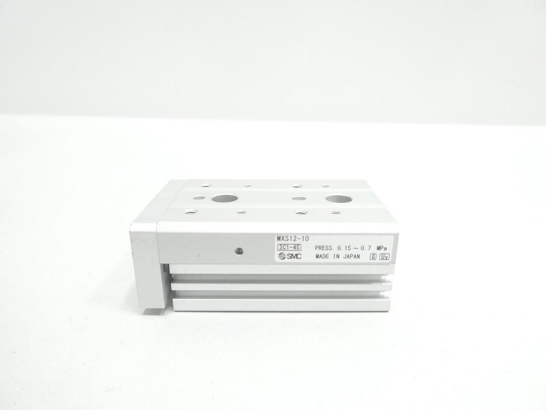 SMC MXS12-10 GUIDED SLIDE CYLINDER 12MM 10MM 0.15-0.7MPA
