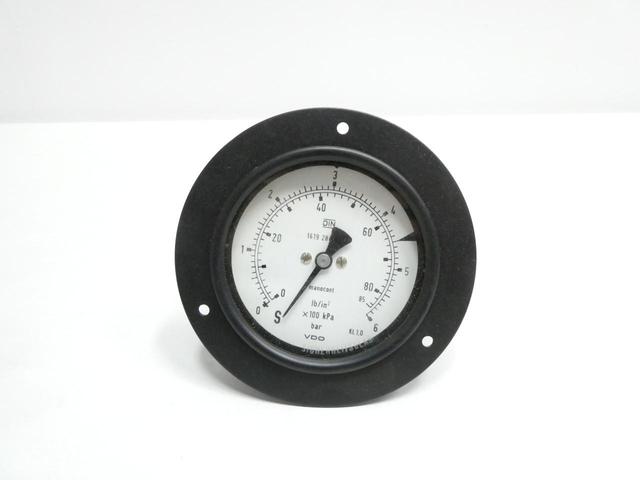 ATLAS COPCO 1619-2843-02 PRESSURE GAUGE 4IN 0-6BAR 1/4IN NPT