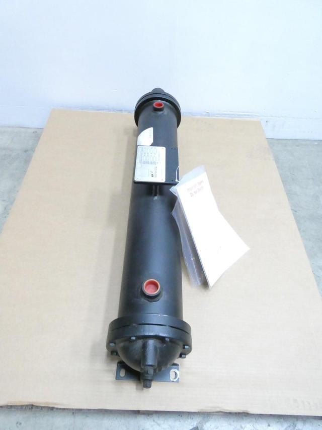 API BASCO 1509-06-036-028 SHELL AND TUBE HEAT EXCHANGER 1IN 1-1/2IN NPT