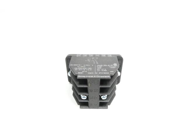 MANNESMANN 87419444 DEMAG CONTACT BLOCK