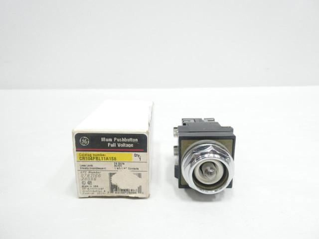 GENERAL ELECTRIC GE CR104PBL11A1S8 ILLUMINATED PUSHBUTTON 24V-AC/DC